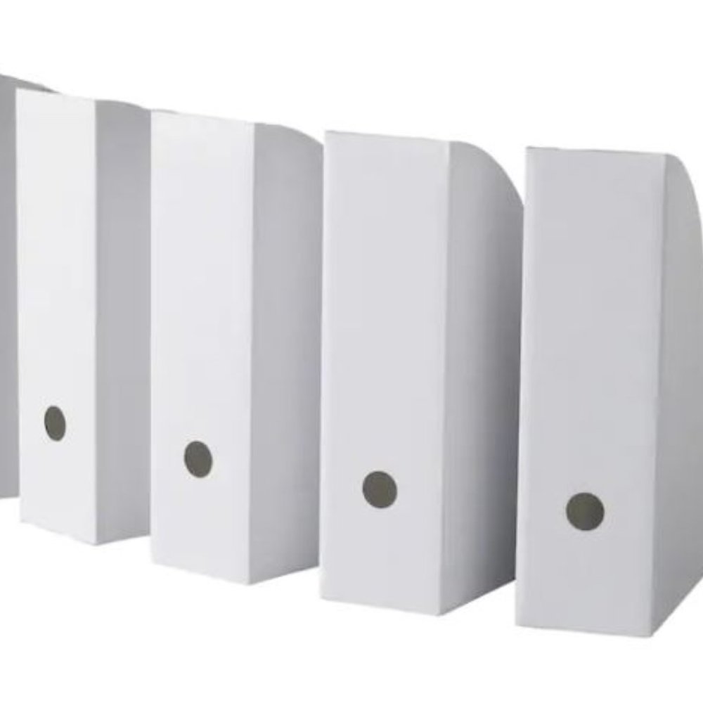NEW Ikea Cardboard Magazine File